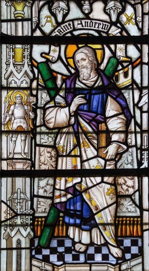 사도 성 안드레아_photo by Lawrence OP_in the Cathedral of St Andrew in Salisbury_England.jpg